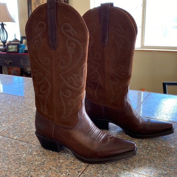 Nine West Shoes - Nine West Cowgirl Boots Size 6.5